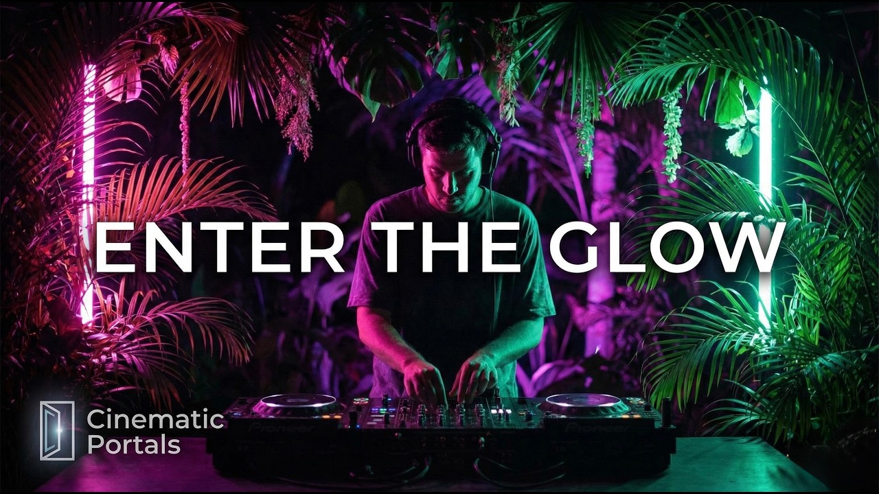 Cinematic Night Party Backdrop: 4K Laser Projection Ready