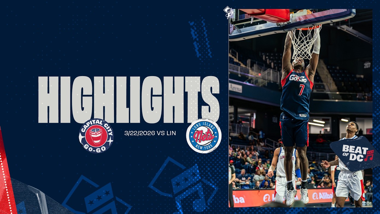 Highlights: Capital City Go-Go vs Long Island Nets | 3.22.26