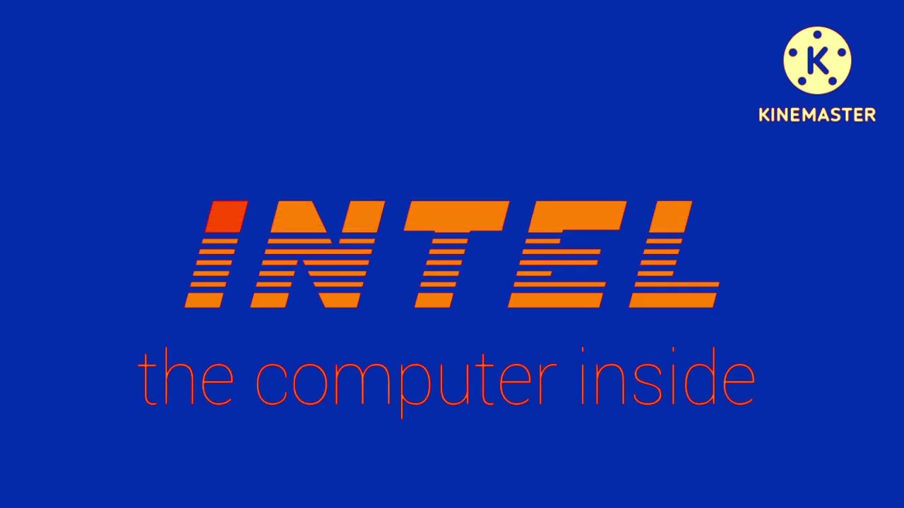 Intel logo history remake remastered 4