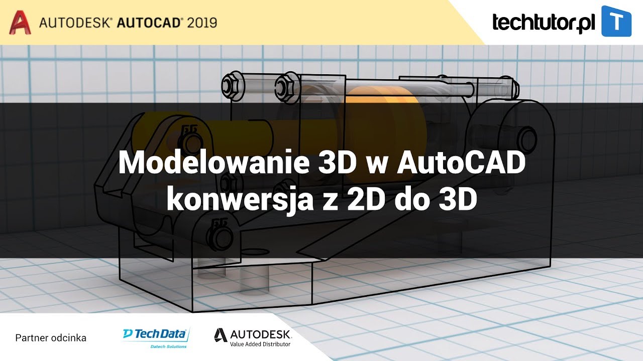 Modelowanie 3D w AutoCAD – Konwersja z 2D do 3D