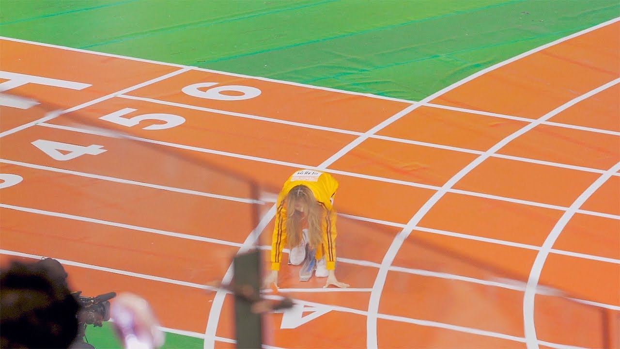 [4k] 190107 아육대 계주 결승 아이즈원 직캠 IZONE FANCAM