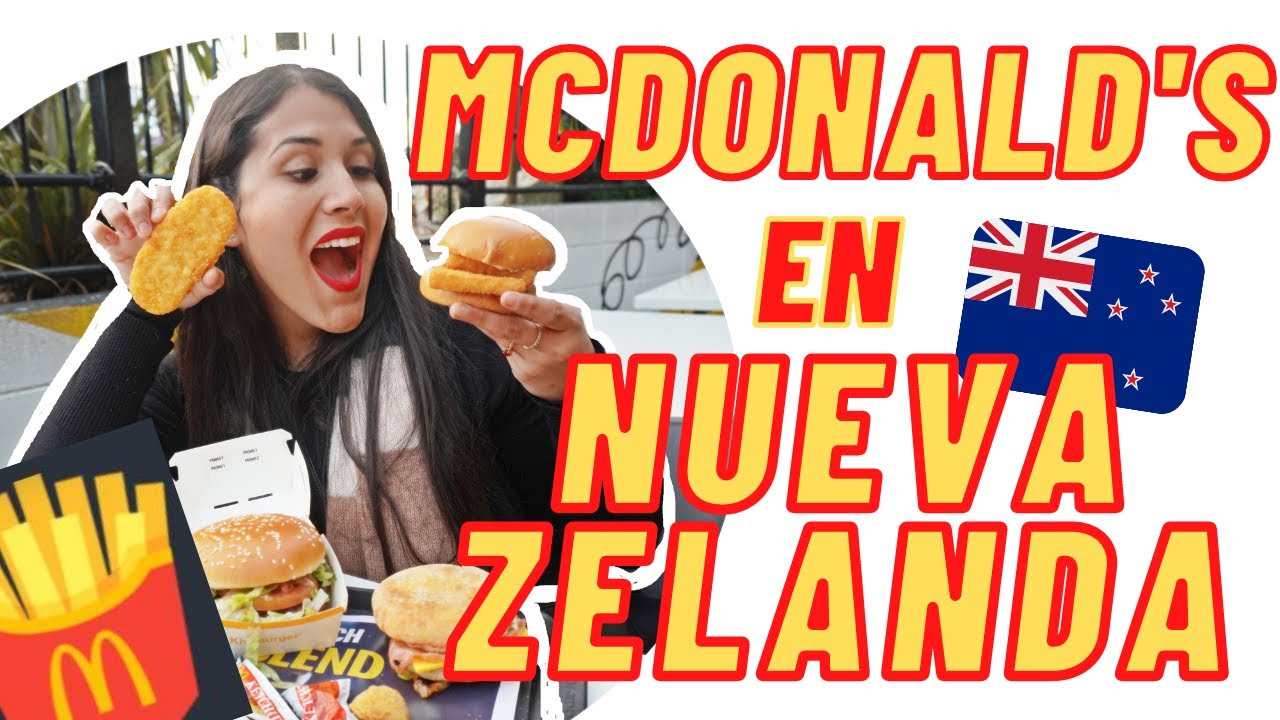 El MCDONAL'S mas cool DEL MUNDO esta en NUEVA ZELANDA😲🍟🍔 | El unico que está en un avion✈