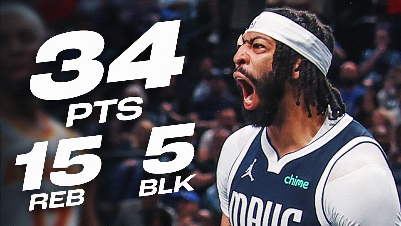 Anthony Davis' CLUTCH DOUBLE-DOUBLE vs Hawks! | April 2, 2025