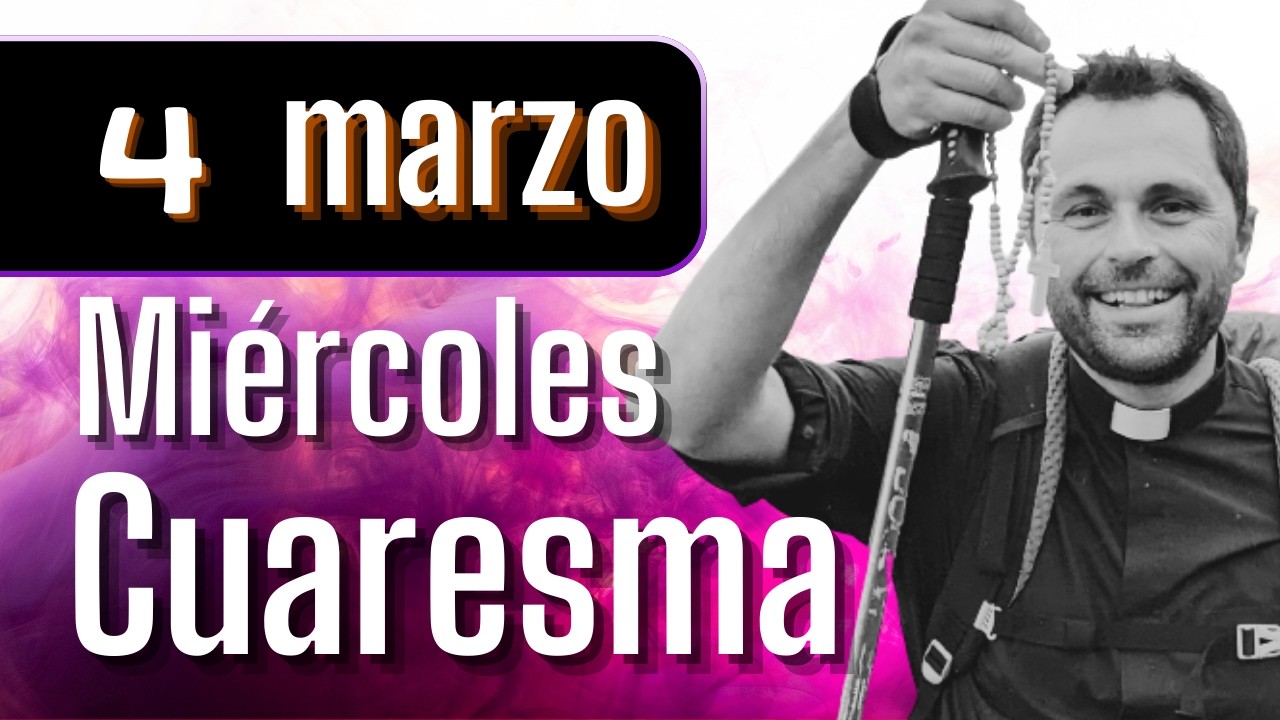 CRUZ #meditación al #Evangelio de hoy (Miércoles, 4 marzo 2026)