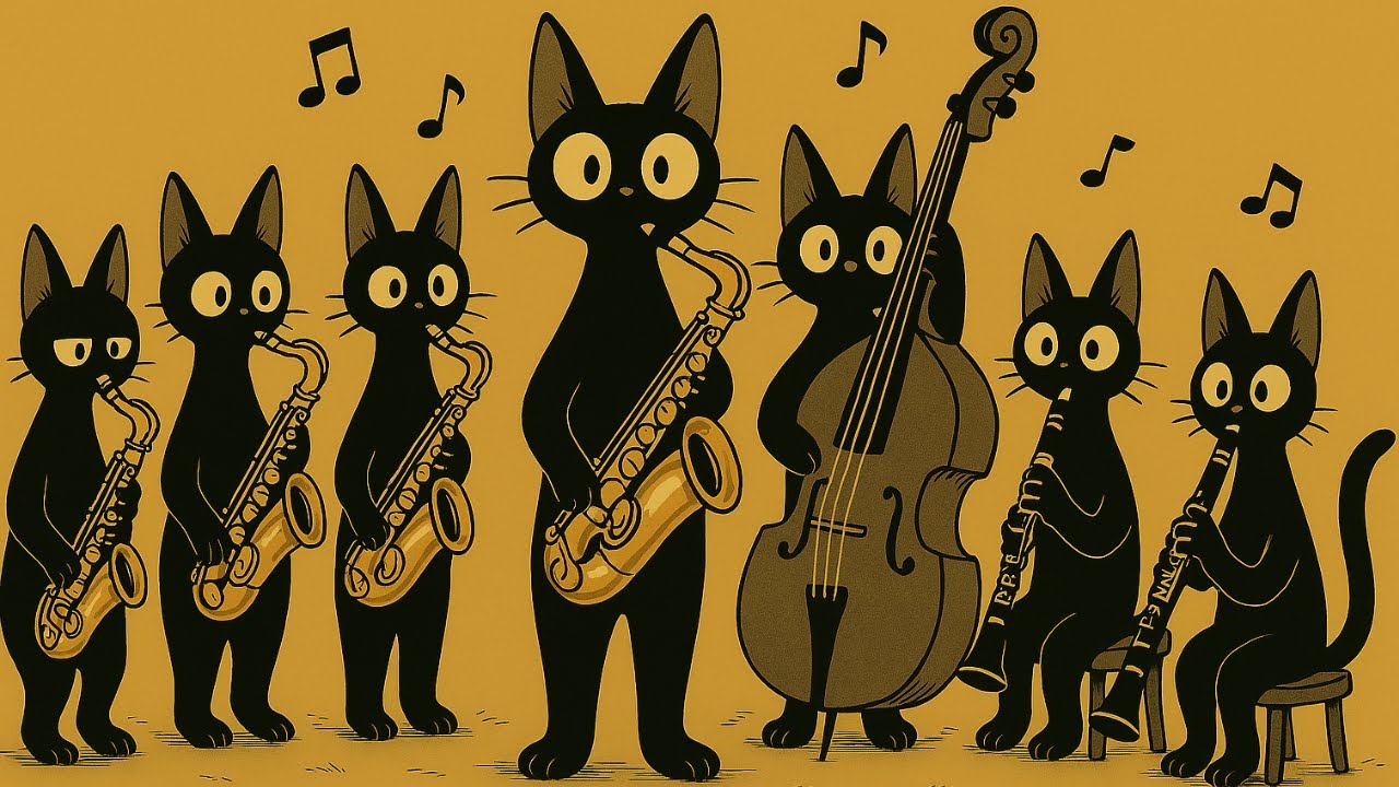 Шоу саксофона и глубокого баса от Black Cats