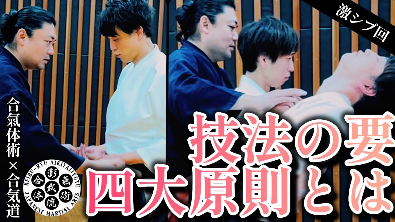 合氣体術×合気道【前編】影武流の技法の