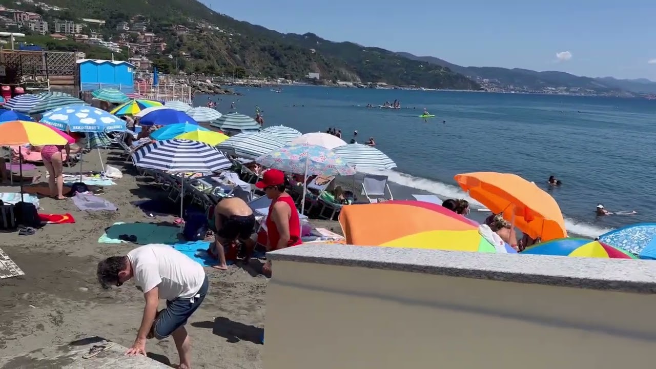 📍ARENZANO❤️ITALIA 🇮🇹🫶july 2024📍АРЕНЦАНО❤️ИТАЛИЯ 🇮🇹🫶#италия #пляж#море#песок#солнце#italia#italy