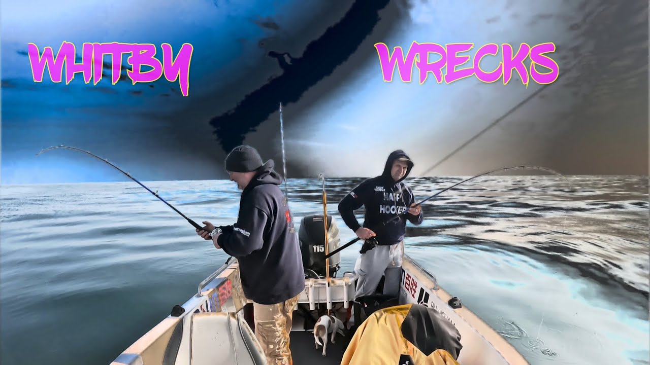 Whitby 20 mile wrecks with surprise catch that’s a first for me