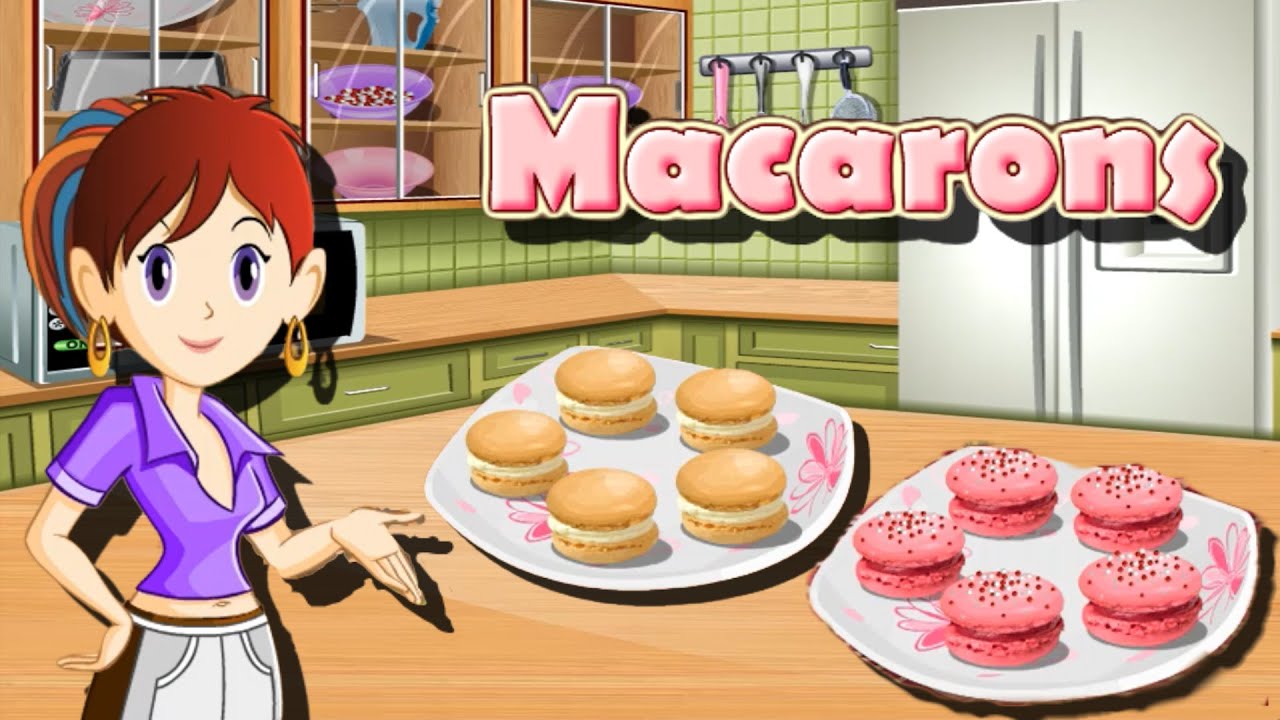 Sara's Cooking Class: Macarons (French Macarons And Strawberry Macarons) Part 1