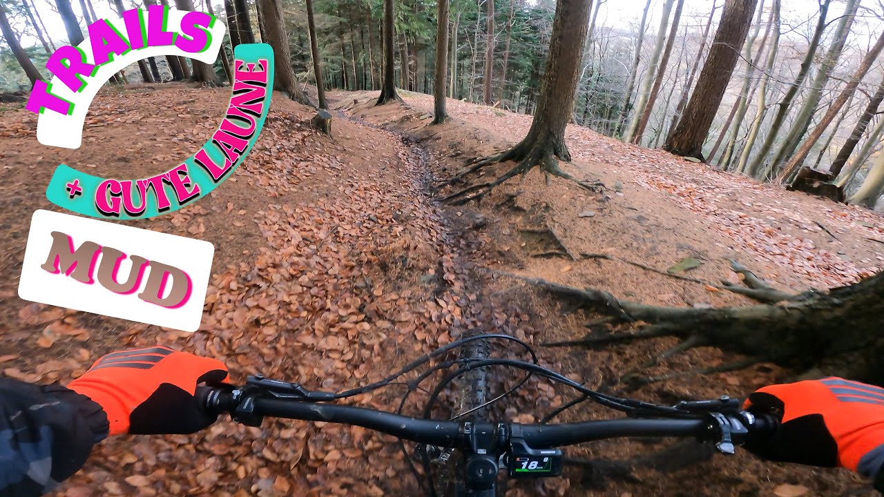 Biken in November !? #MUD #Trails #Stürtze  #Gute Laune !