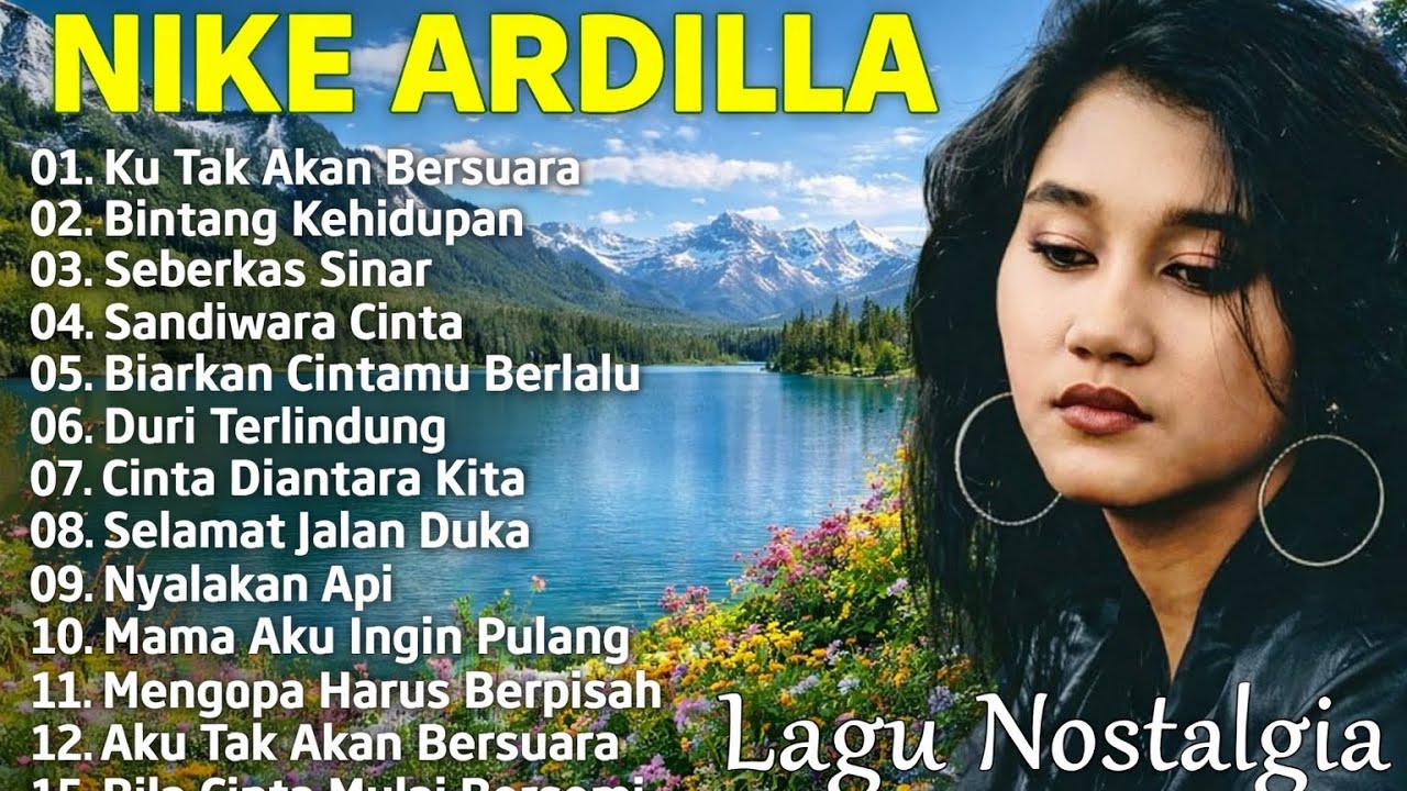 NIKE ARDILLA THE BEST || LAGU LAWAS || INDONESIA TAHUN 80AN