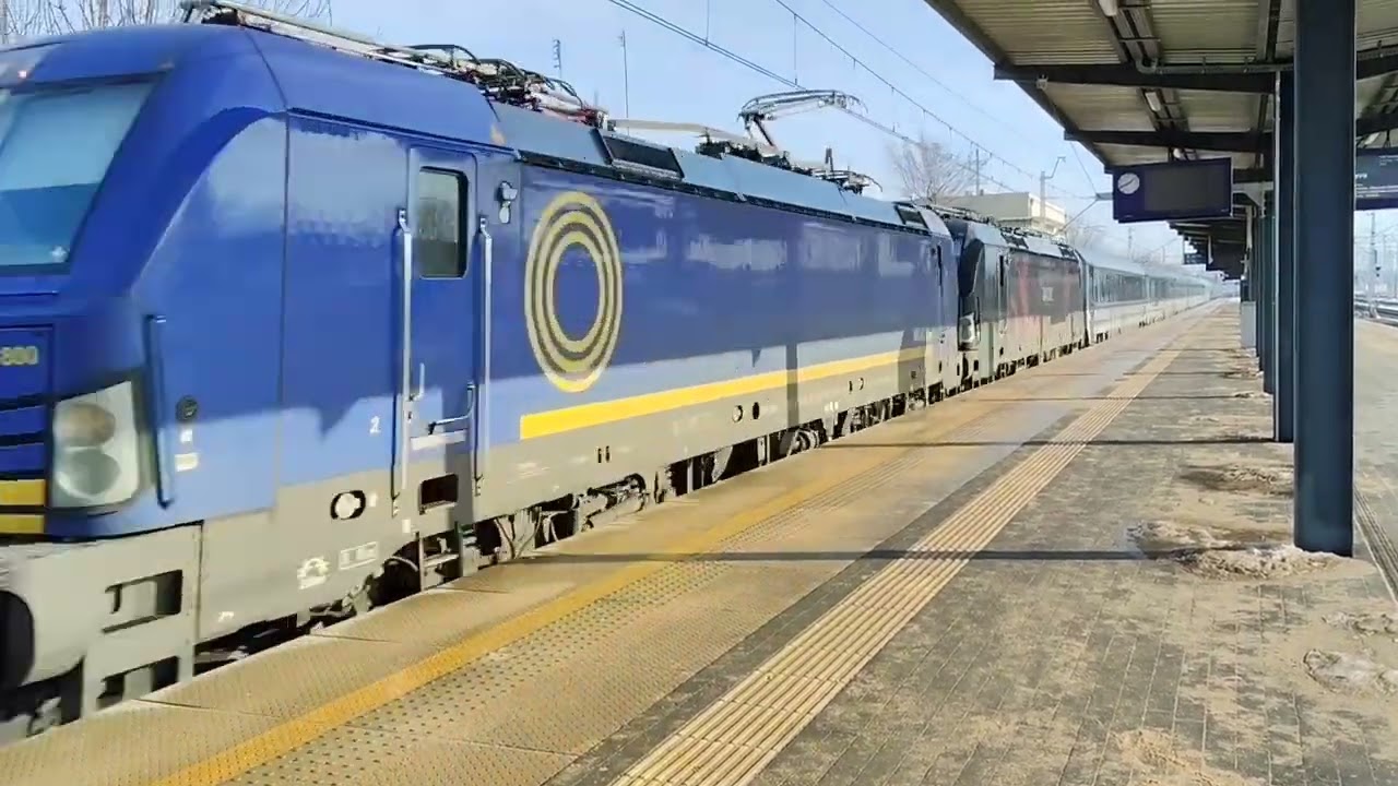 Pociągi na stacji Łowicz Główny 11.02.2026.