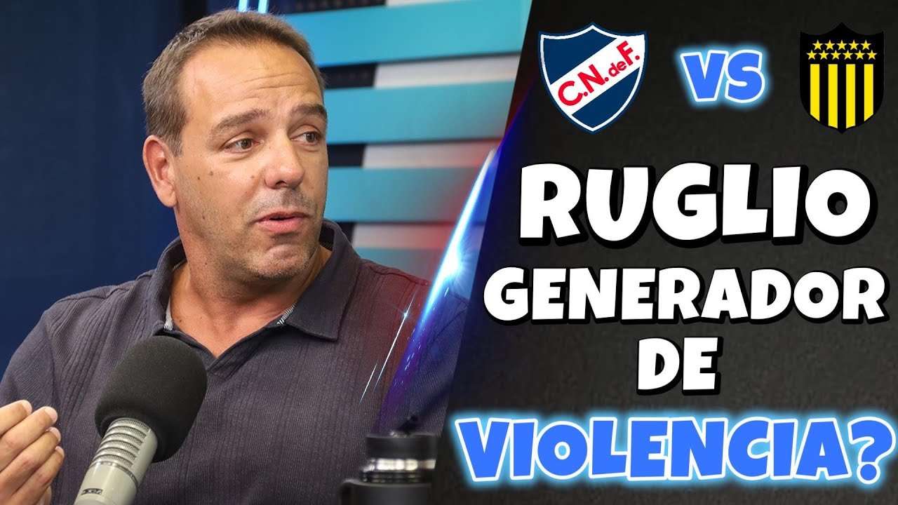IGNACIO RUGLIO PROVOCANDO A LA HINCHADA DE NACIONAL- ESO NO ES INCENTIVAR A LA VIOLENCIA?