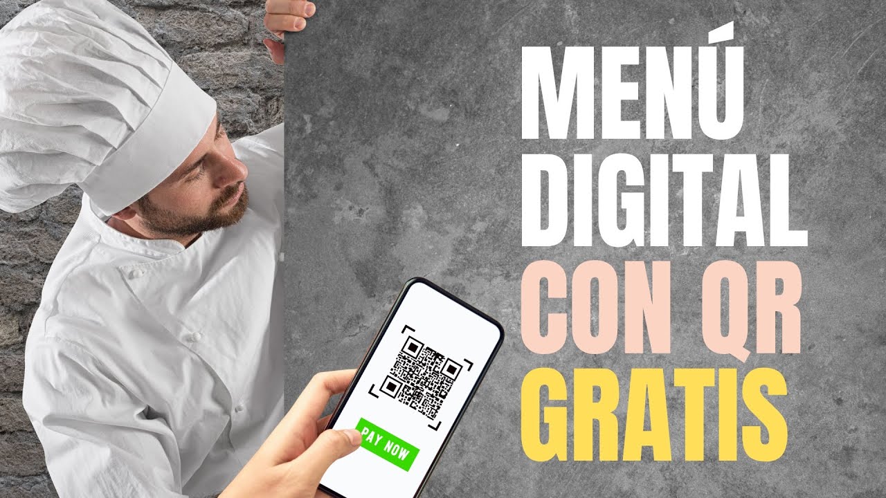 (2023) Cómo crear un menú digital con código QR para restaurante GRATIS en 5 minutos.
