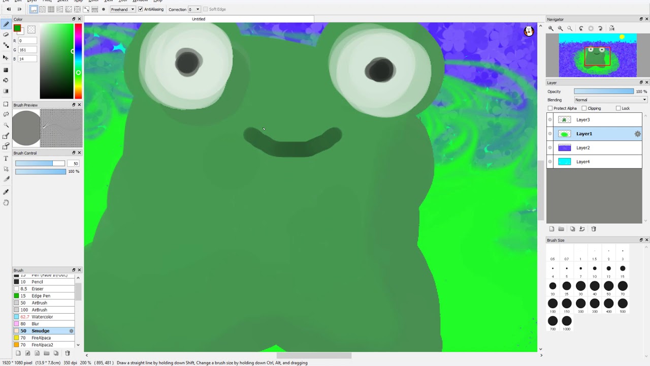 Drawing a Magic Frog to thank my AMAZING 2 subscribers!