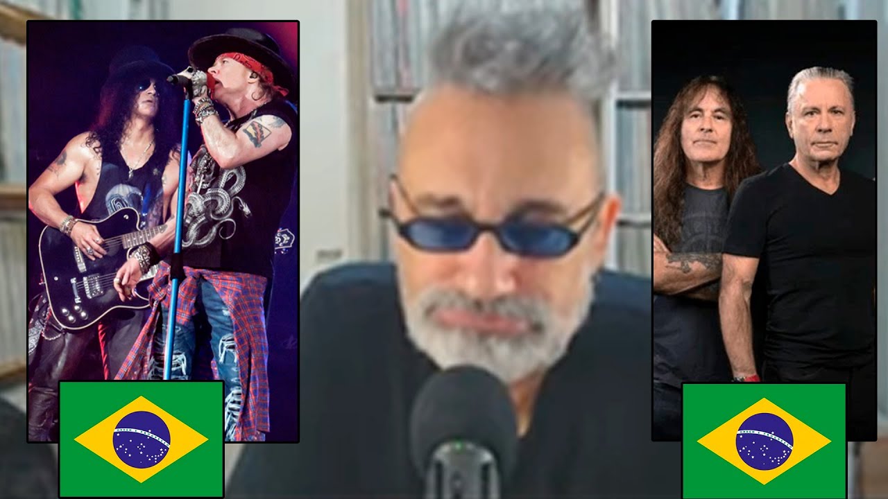 Situação do Guns N' Roses e Iron Maiden para o BRASIL