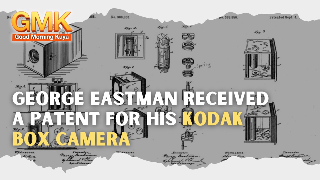 George Eastman received a patent for his Kodak Box Camera | Today in History