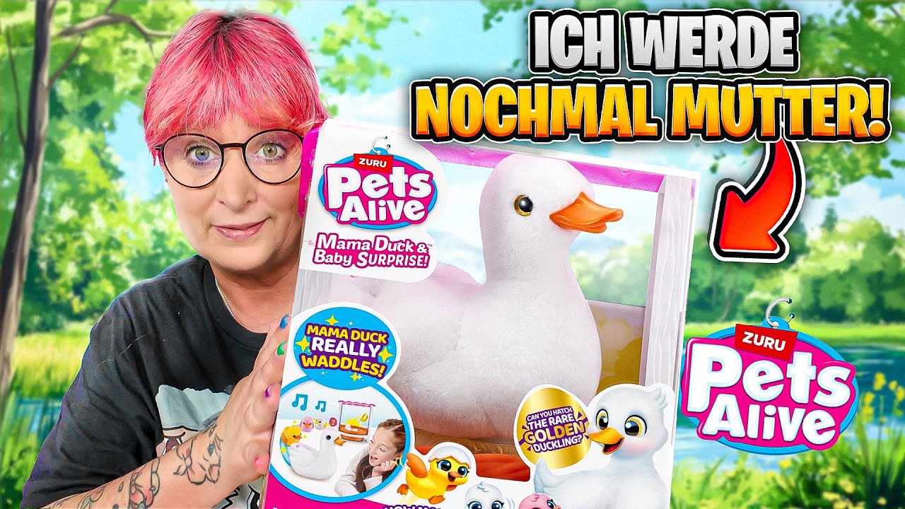 Diese Ente SOLLTE süß SEIN… ABER DANN DAS ?! 😳🦆 | Pets Alive Mama Duck unboxing