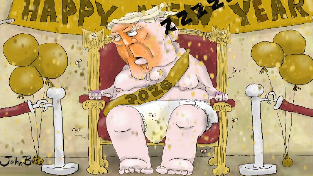 Uncensored! Top Trump Parody & Funny American Political Comics | Daily United States Cartoon | JAN 1