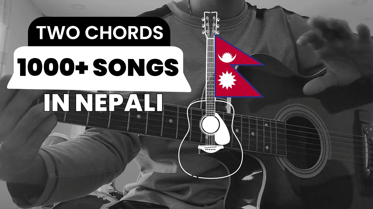 Easy Nepali Songs TO Play On Guitar | TWO CHORDS, MANY NEPALI HIT SONGS | EASY NEPALI GUITAR LESSON