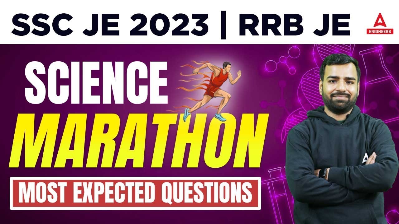SSC JE/RRB JE 2023 | SSC JE Science | Most Expected Questions Marathon | By Deepmani Bhardwaj