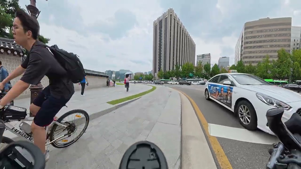 20250828 서울 도심 자전거 라이딩 (낙산공원, 광화문, 북촌, 인사동, 청계천)
