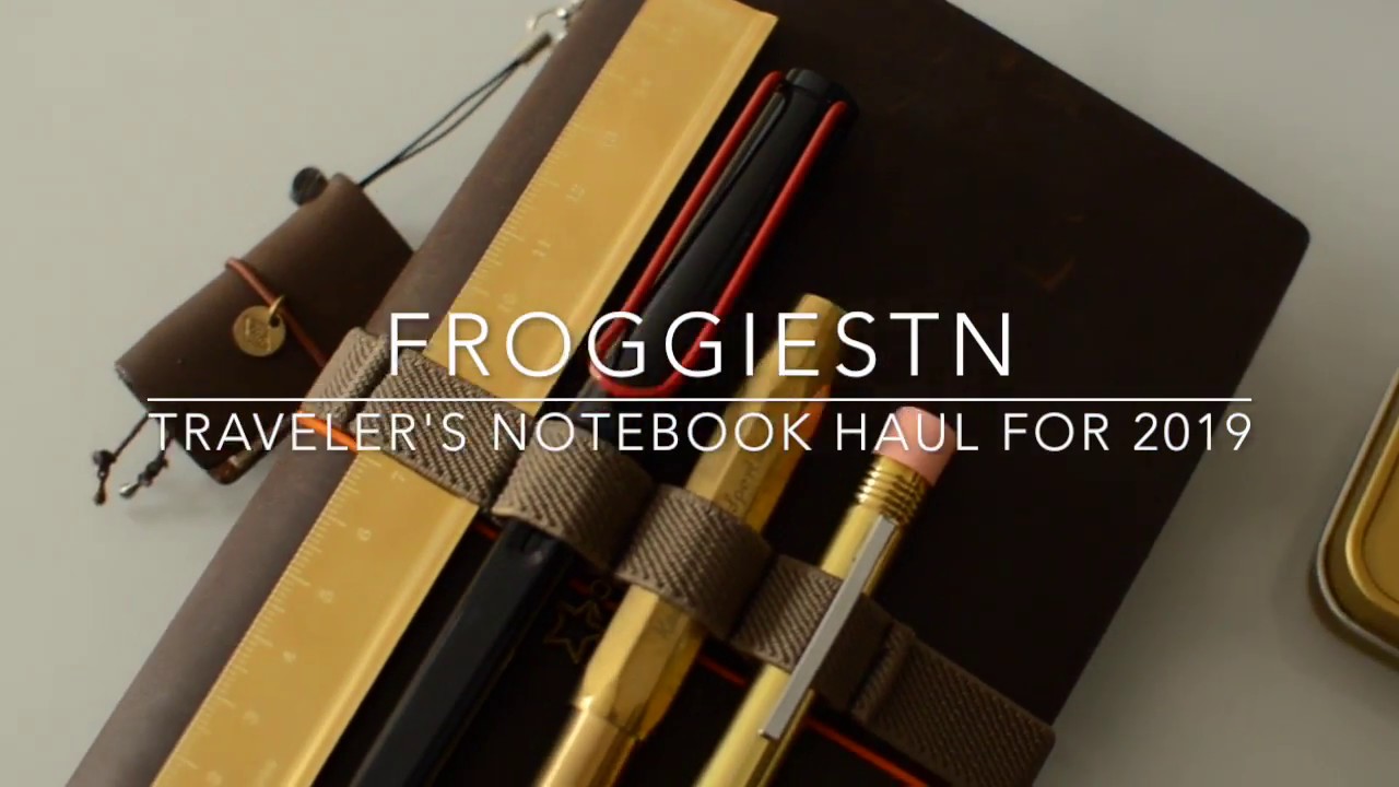 [Midori TN] Travelers Notebook Haul for 2019