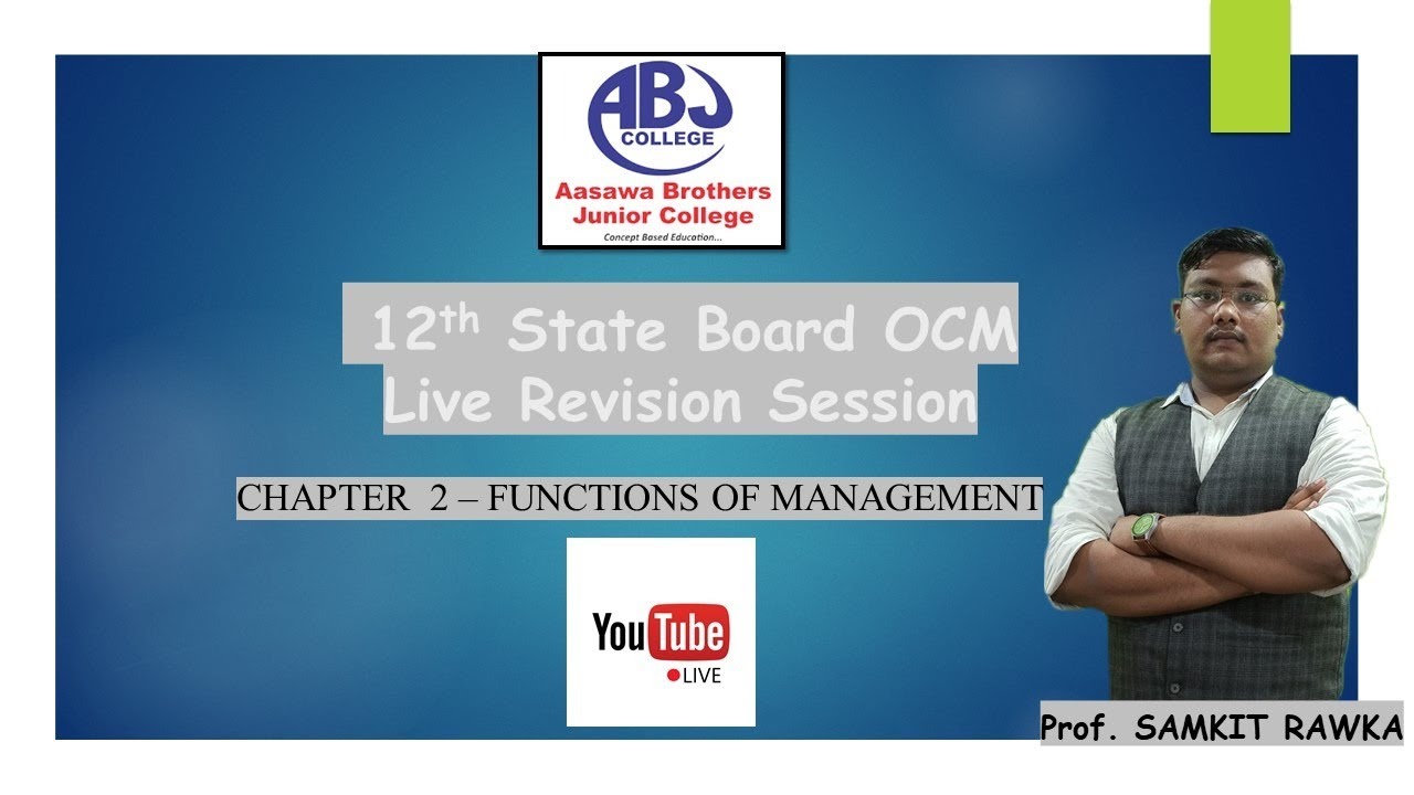 #2 12th State Boards | Revision | Organization of Commerce and Management | OCM | Revision - Topic 2