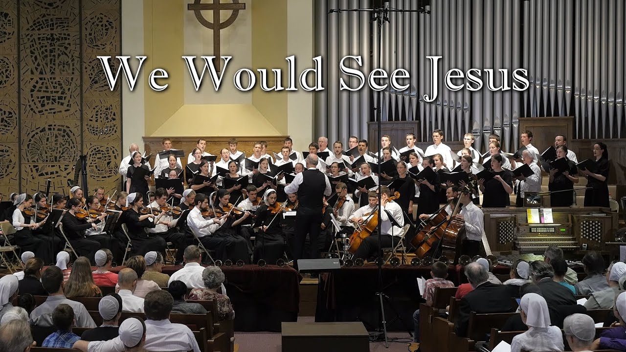 We Would See Jesus