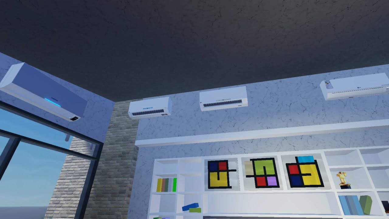 Air Conditioner at Comfortable Workspace | Roblox