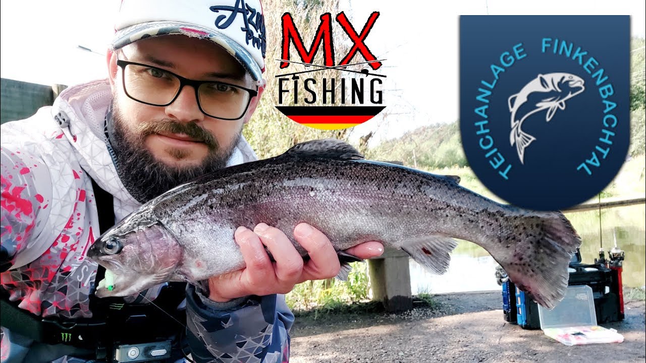 DIE TEICHANLAGE/ Finkenbachtal/ Vorgestellt /Forellen fischen mit Kunstködern/ Trout Area