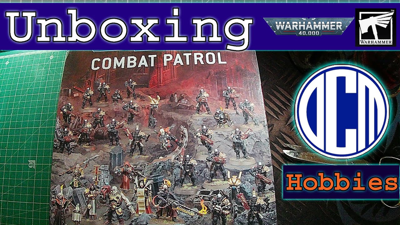 Warhammer 40k [COMBAT PATROL Imperial Agents] Unboxing Games Workshop | OCM Hobbies