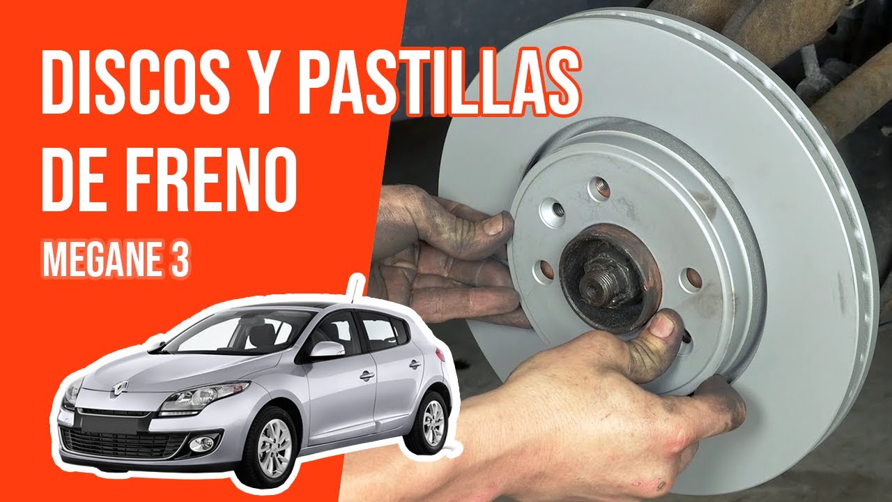 Cómo cambiar los discos y las pastillas de freno delanteros MEGANE 3 🚗