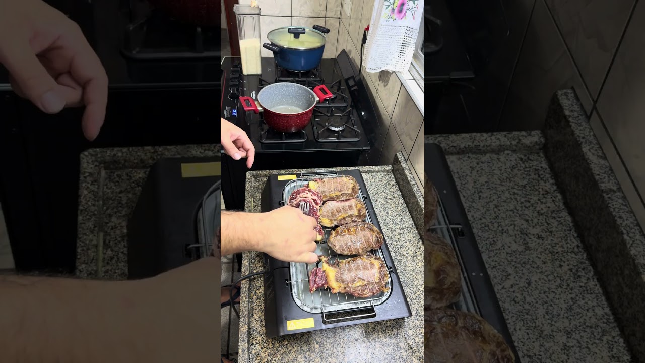 🏡❤️ ALMO&Ccedil;O COM AS CRIAN&Ccedil;AS- CHURRASCO! #vlog #receitas #vlogcomigo #receita