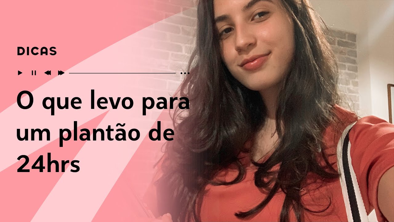 O que levo para um plantão de 24hrs 🧳👩🏻‍⚕️