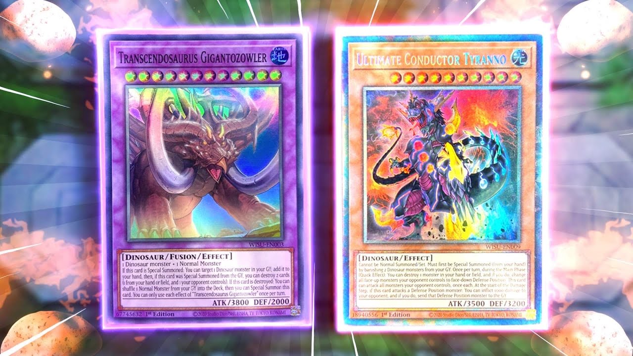 THE YU-GI-OH “TIER 0” FULL POWER NEW TRANSCENDOSAURUS DINO DECK! (10+ Negates)