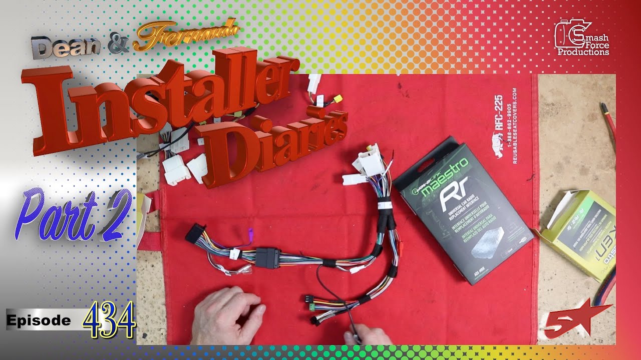 2012 Tundra Kenwood DMX908s Maestro RR Installer Diaries part2