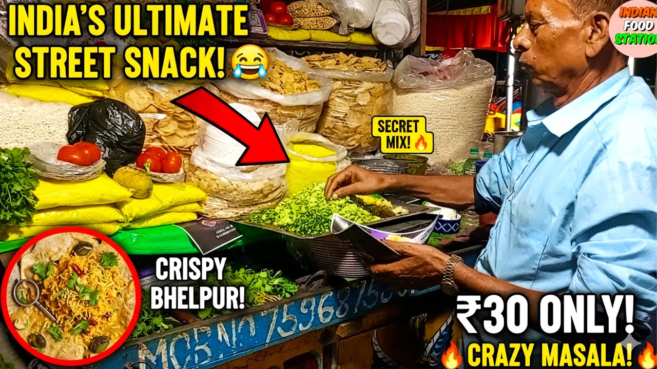 Spicy Velpuri & Most Famous Ghugni Dahi Vada | ULTIMATE Street Food BEST Indian Street Food 2026