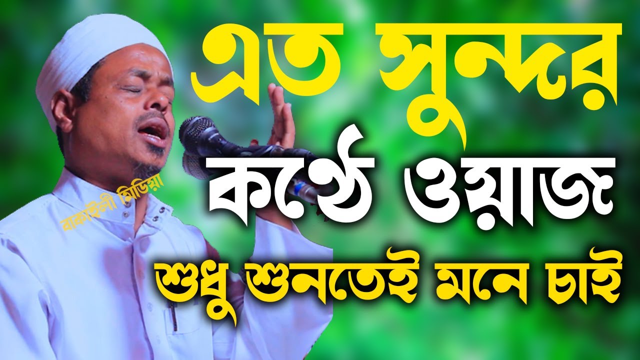 যে কন্ঠের ওয়াজ হৈচৈ সৃষ্টি করলো মাত্র একবার শুনুন মাওলানা সাইফুল্লাহ সাদী Mawlana Saifullah Sadi Waj