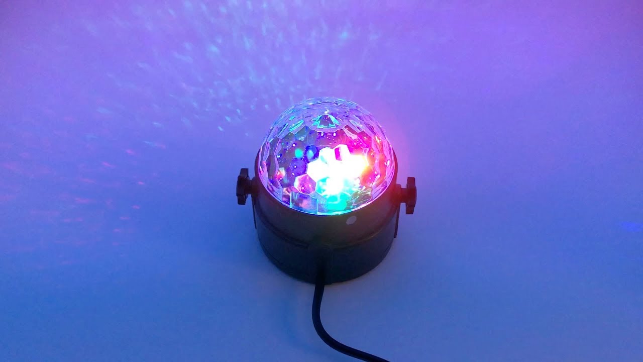 LED Party Light 💡🎉🎈 | Sound Activated Disco 🪩 Ball