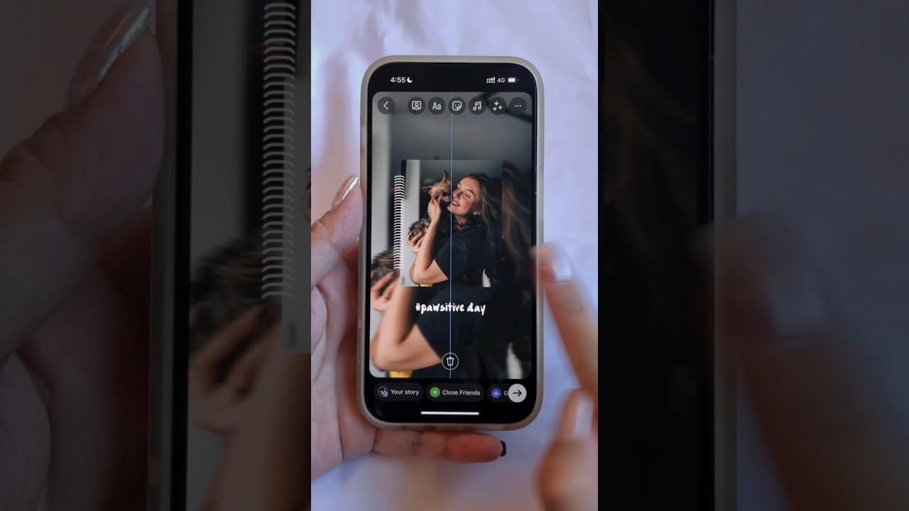 Instagram story idea for pets 🐶🐱🐰 
