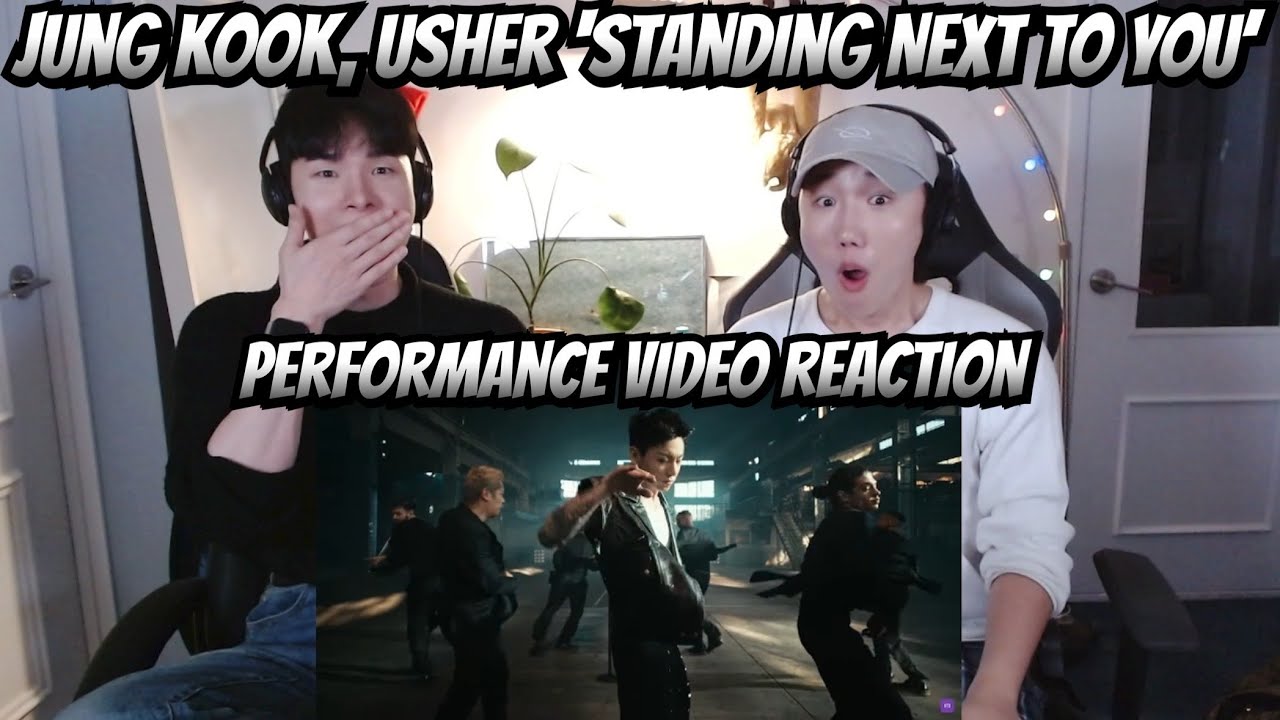 [ENG] Jung Kook, Usher 'Standing Next to You' Performance Video Reaction | 정국, 어셔 '스탠딩 넥스트 투 유' 리액션