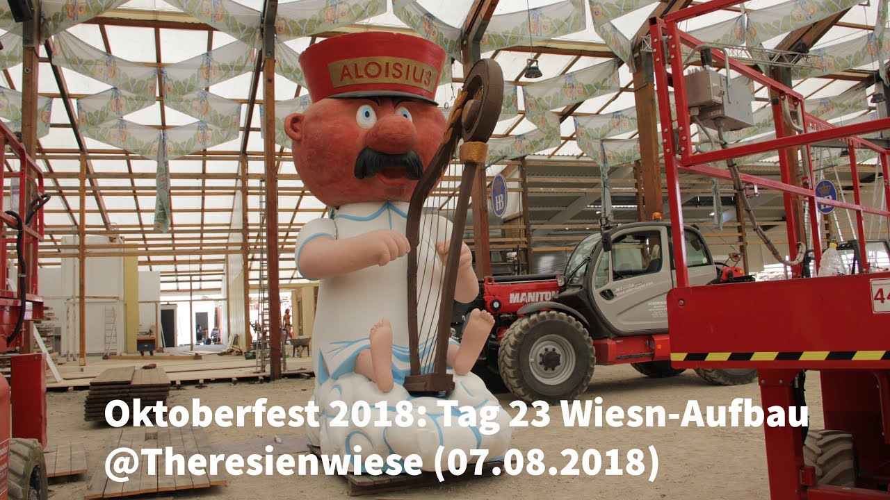 Oktoberfest 2018: Tag 23 Wiesn-Aufbau @Theresienwiese (07.08.2018)