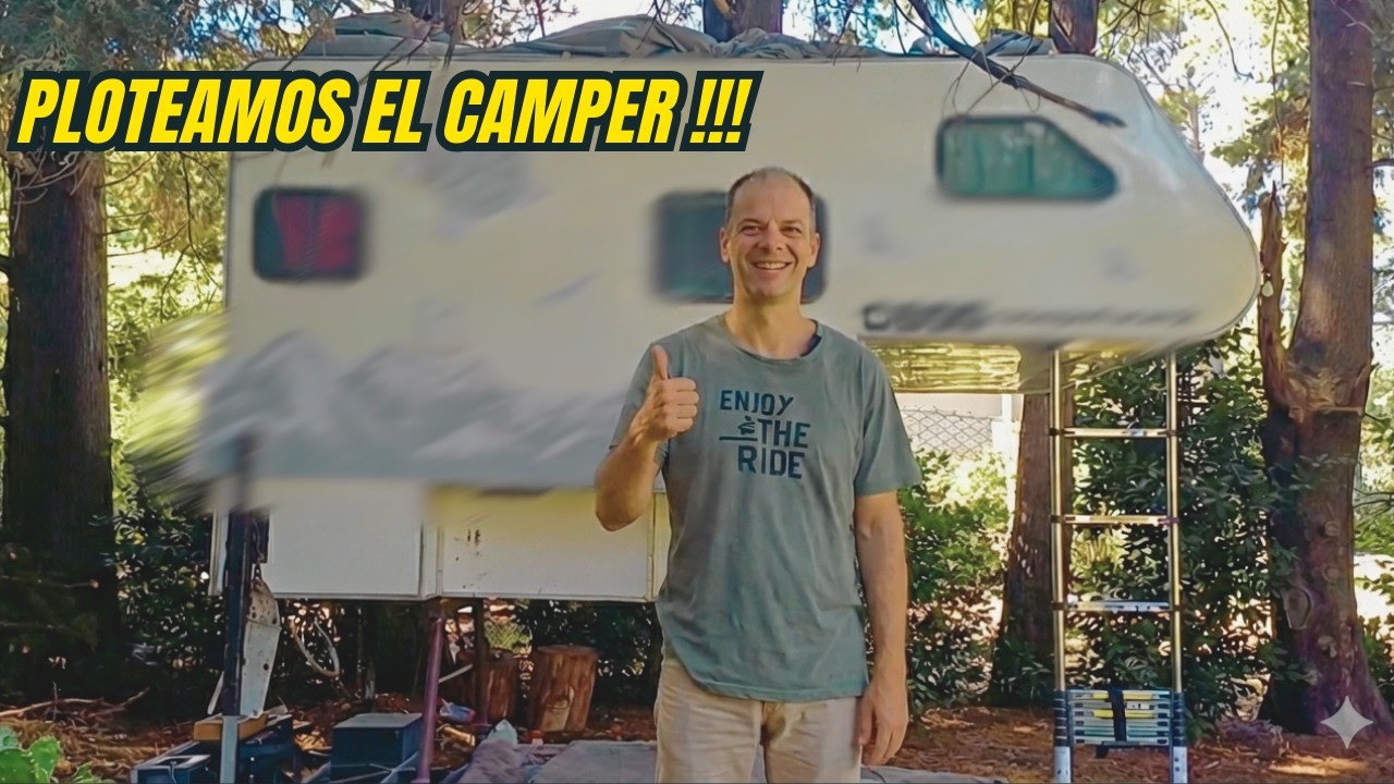 Ploteo en vinilo paso a paso ¡Renovamos la estética del camper! 🚐✨| Full Vinyl Design Transformation