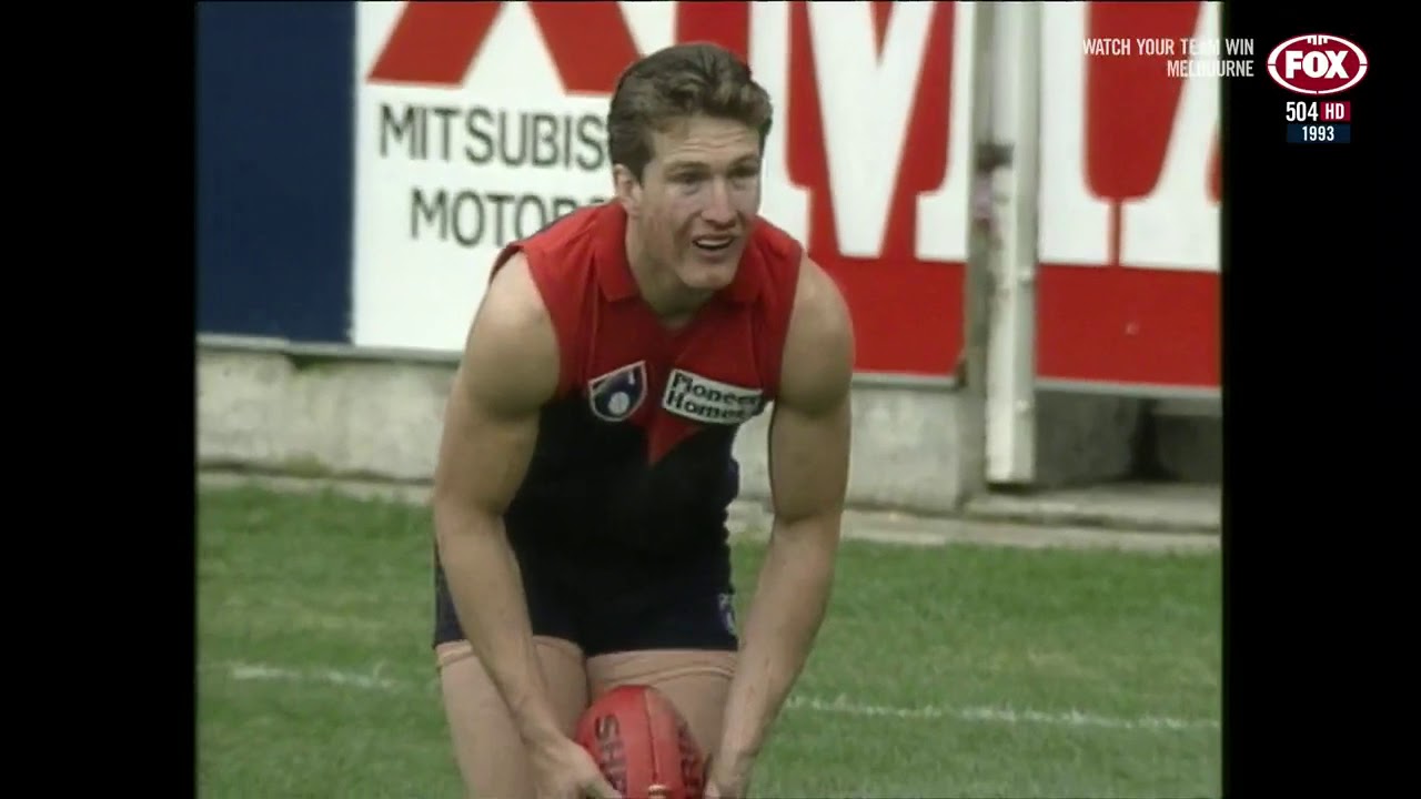 1993 Round 15 Melbourne vs Geelong fox footy Recall
