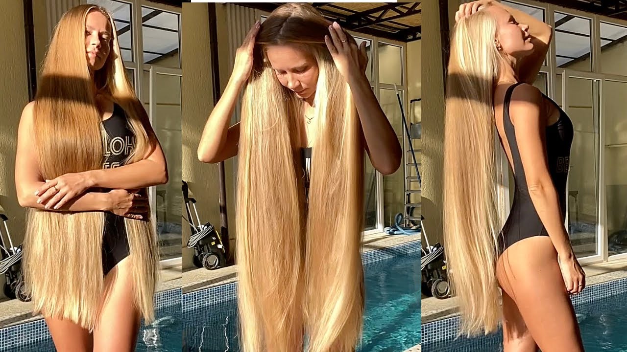 RealRapunzels | Amazing Julia by The Pool (preview)