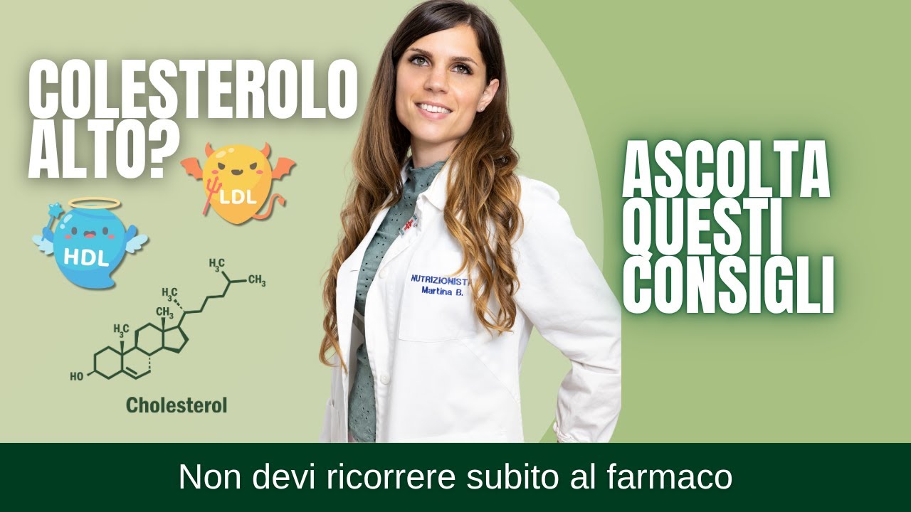 Colesterolo alto? ascolta questi consigli!