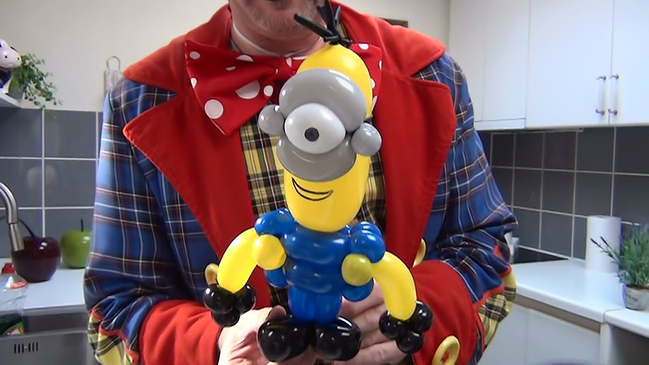 How to make a balloon Minion