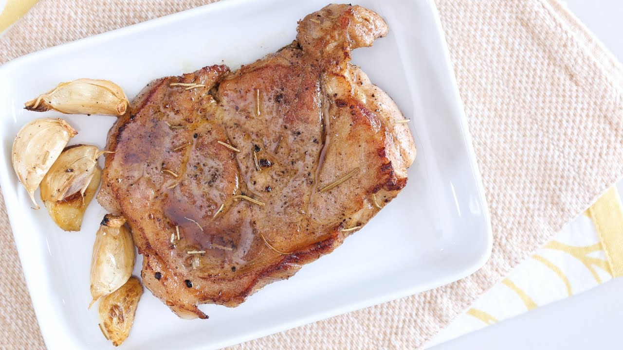 Pan-fried Pork Steak Recipe | Yummy Ph