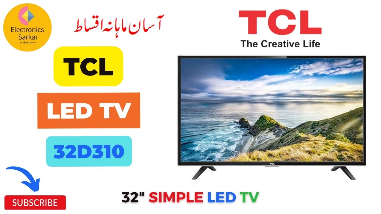 TCL HD LED TV 32D310 | Unboxing and Review | Electronics Sarkar | Installments